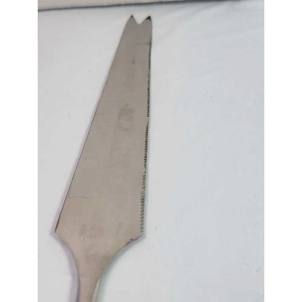 Vintage Capri Italy Stainless Grillmaster Carving Knife 15.5” MCM Patent 67984